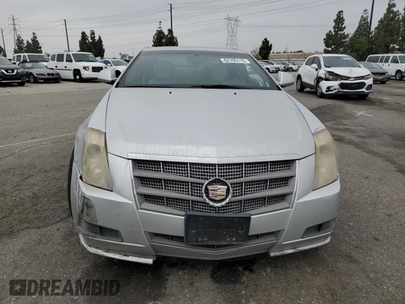 2011 Cadillac CTS with VIN 1G6DC1ED7B0166435, listed as a Copart auction lot 62195115 with 162,879 mi miles and Salvage title. Bid and sale history available at DreamBid. Image 5.