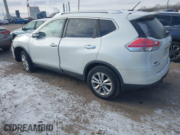 2016 Nissan Rogue S with VIN KNMAT2MT1GP648671, listed as a IAAI auction lot 41084406 with 97,275 mi miles and . Bid and sale history available at DreamBid. Image 3.