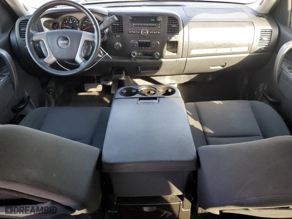 2012 GMC Sierra 1500 SLE with VIN 3GTP2VE70CG180057, listed as a Copart auction lot 46875355 with 185,090 mi miles and Salvage Title. Bid and sale history available at carsss.com. Image 8.