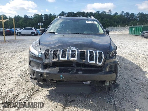 2016 Jeep Cherokee Overland with VIN 1C4PJLJB2GW302605, listed as a Copart auction lot 55143364 with 124,559 mi miles and Salvage title. Bid and sale history available at DreamBid. Image 5.
