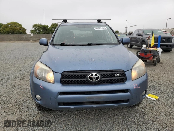 2008 Toyota RAV4 Sport with VIN JTMBK32V186039119, listed as a Copart auction lot 59575345 with 155,384 mi miles and Salvage title. Bid and sale history available at DreamBid. Image 5.