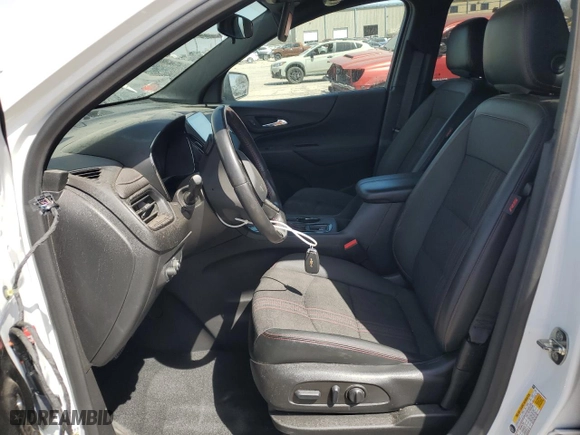 2022 Chevrolet Equinox RS with VIN 3GNAXMEV0NS200363, listed as a Copart auction lot 49167115 with 68,244 mi miles and Salvage Title. Bid and sale history available at carsss.com. Image 7.