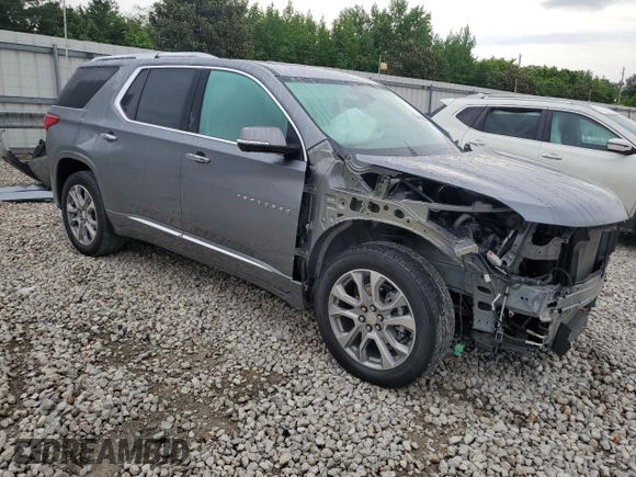 2020 Chevrolet Traverse Premier with VIN 1GNERKKW1LJ302248, listed as a Copart auction lot 55493395 with 68,022 mi miles and Salvage title. Bid and sale history available at DreamBid. Image 4.