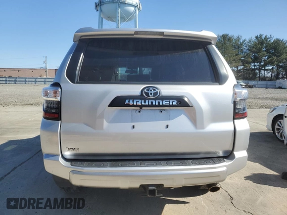 2018 Toyota 4Runner SR5 with VIN JTEBU5JR7J5506500, listed as a Copart auction lot 51269645 with 45,292 mi miles and Salvage Title. Bid and sale history available at carsss.com. Image 6.