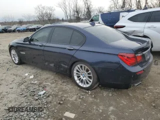 2014 BMW 7 Series 750i xDrive with VIN WBAYB6C52ED225217, listed as a Copart auction lot 46104815 with 155,822 mi miles and Clean Title. Bid and sale history available at carsss.com. Image 2.