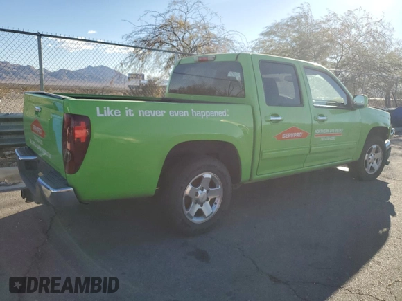 2012 GMC Canyon SLE1 with VIN 1GTD5MFE1C8134356, listed as a Copart auction lot 88055835 with 190,599 mi miles and Salvage Title. Bid and sale history available at carsss.com. Image 3.