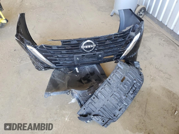 2024 Nissan Sentra SV with VIN 3N1AB8CVXRY283744, listed as a Copart auction lot 58761425 with 22,055 mi miles and Salvage title. Bid and sale history available at DreamBid. Image 12.