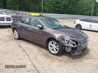 2013 Nissan Maxima SV z VIN 1N4AA5AP9DC816466, wystawiony jako IAAI lot #42141189 z przebiegiem 185 037 mil mil oraz . Historia ofert i sprzedaży dostępna na DreamBid. Obrazek 1.