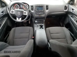 2012 Dodge Durango SXT with VIN 1C4RDHAG9CC335430, listed as a Copart auction lot 55495995 with 210,063 mi miles and Salvage title. Bid and sale history available at DreamBid. Image 8.