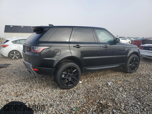 2019 Land Rover Range Rover Sport SE with VIN SALWG2RK7KA426909, listed as a Copart auction lot 83341674 with 81,203 mi miles and Salvage Title. Bid and sale history available at DreamBid. Image 3.