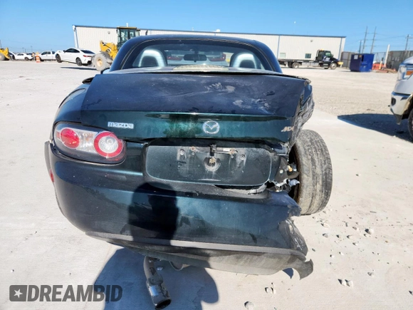 2008 Mazda MX-5 Miata Touring with VIN JM1NC26F180148982, listed as a Copart auction lot 61229135 with 170,174 mi miles and Clean title. Bid and sale history available at DreamBid. Image 6.