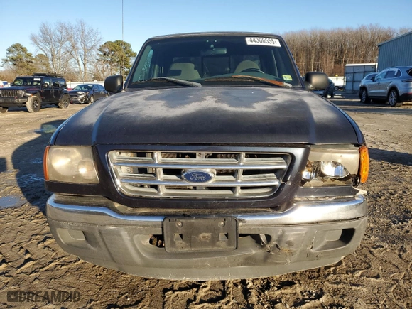 2002 Ford Ranger XL with VIN 1FTYR14U12PA85940, listed as a Copart auction lot 44300555 with 159,650 mi miles and Salvage Title. Bid and sale history available at carsss.com. Image 5.
