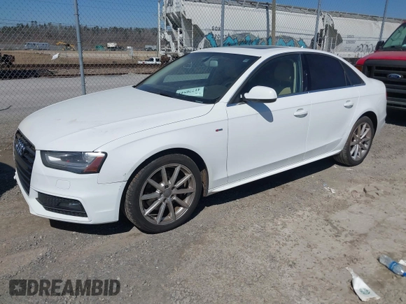2014 Audi A4 Premium Plus with VIN WAUEFAFL5EN039086, listed as a IAAI auction lot 41770543 with 152,025 mi miles. Bid and sale history available at carsss.com. Image 19.