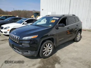 2015 Jeep Cherokee Limited with VIN 1C4PJMDS3FW512954, listed as a Copart auction lot 52622925 with 0 mi miles and Clean Title. Bid and sale history available at carsss.com. Image 1.