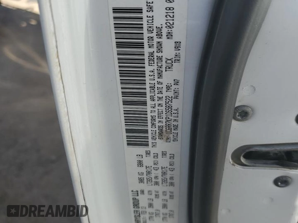 2013 Ram 1500 Tradesman with VIN 1C6RR7KP1DS587522, listed as a Copart auction lot 73432884 with 183,930 mi miles and Salvage Title. Bid and sale history available at carsss.com. Image 12.