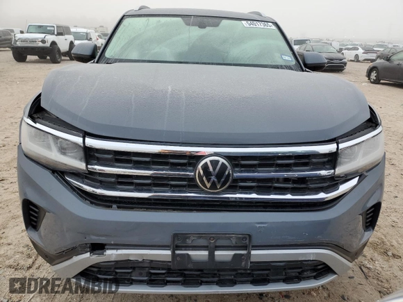 2021 Volkswagen Atlas SE z VIN 1V2JE2CA3MC214375, wystawiony jako Copart lot #54017365 z przebiegiem 34 730 mil mil oraz Szkoda całkowita • Salvage title. Historia ofert i sprzedaży dostępna na DreamBid. Obrazek 5.