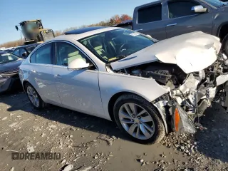 2017 Buick Regal Premium II with VIN 2G4GR5GX1H9125512, listed as a Copart auction lot 81146814 with 69,692 mi miles and Salvage Title. Bid and sale history available at carsss.com. Image 4.