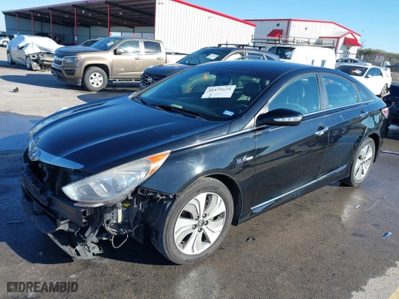 2013 Hyundai Sonata Hybrid Limited with VIN KMHEC4A40DA090333, listed as a IAAI auction lot 41479624 with 164,745 mi miles. Bid and sale history available at carsss.com. Image 18.