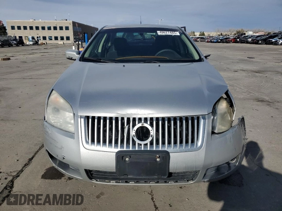 2009 Mercury Milan with VIN 3MEHM07Z29R634238, listed as a Copart auction lot 49627485 with 102,404 mi miles and Salvage title. Bid and sale history available at DreamBid. Image 5.