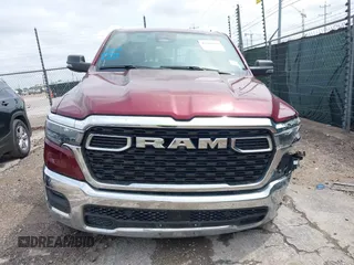 2025 Ram 1500 Big Horn with VIN 1C6SRFFP0SN583236, listed as a IAAI auction lot 42109324 with 18,621 mi miles. Bid and sale history available at carsss.com. Image 12.