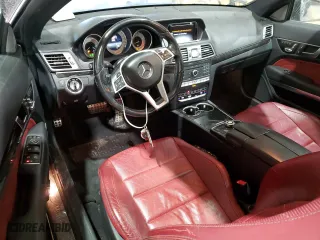 2017 Mercedes-Benz E-Class E 400 with VIN WDDKJ6HB2HF356172, listed as a Copart auction lot 42962945 with 76,022 mi miles and Salvage Title. Bid and sale history available at carsss.com. Image 8.