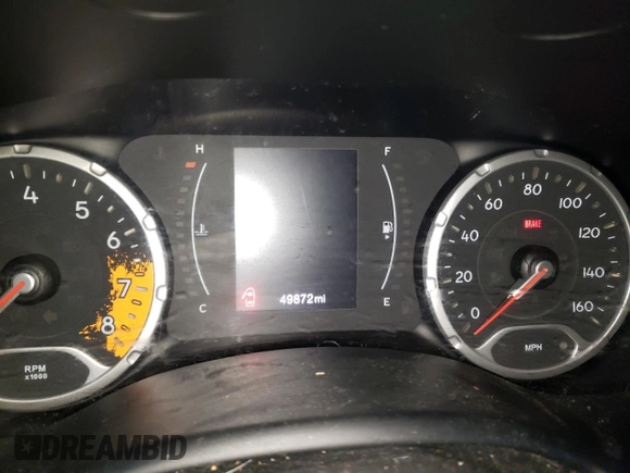 2017 Jeep Renegade Sport with VIN ZACCJAAH2HPE99359, listed as a Copart auction lot 42146125 with 49,872 mi miles and Clean Title. Bid and sale history available at DreamBid. Image 9.