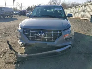 2021 Hyundai Venue SEL with VIN KMHRC8A38MU100167, listed as a Copart auction lot 45690035 with 35,104 mi miles and Salvage Title. Bid and sale history available at DreamBid. Image 12.