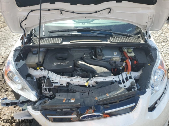 2013 Ford C-Max Hybrid SEL with VIN 1FADP5BU2DL534735, listed as a Copart auction lot 47037935 with NaN miles and Salvage Title. Bid and sale history available at carsss.com. Image 12.