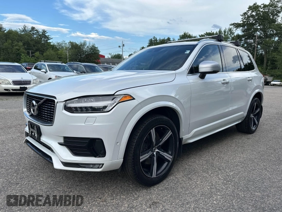 2018 Volvo XC90 R-Design with VIN YV4A22PMXJ1205174, listed as a IAAI auction lot 42559268 with 144,965 mi miles and . Bid and sale history available at DreamBid. Image 2.