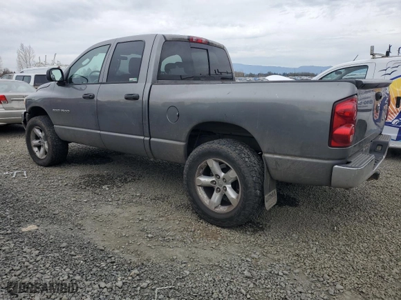 2007 Dodge Ram 1500 SLT with VIN 1D7HU18NX7S241503, listed as a Copart auction lot 47786305 with 153,573 mi miles and Salvage Title. Bid and sale history available at carsss.com. Image 2.