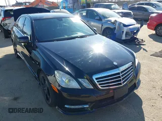 2012 Mercedes-Benz E 350 Luxury with VIN WDDHF5KB1CA655950, listed as a IAAI auction lot 41637281 with 130,074 mi miles and . Bid and sale history available at DreamBid. Image 1.