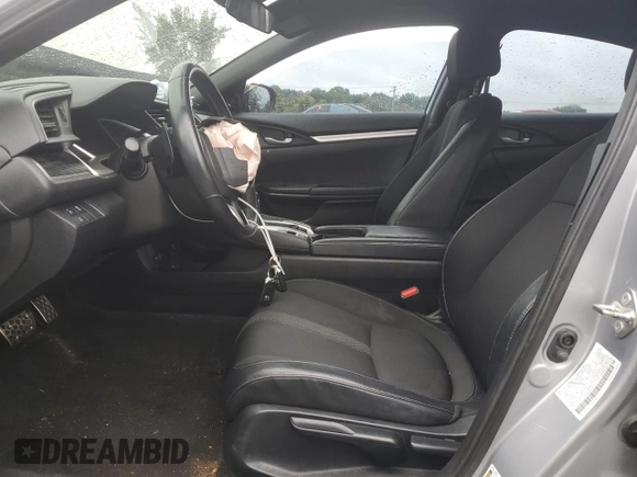 2019 Honda Civic Sport with VIN 2HGFC2F80KH583583, listed as a Copart auction lot 72145774 with 61,228 mi miles and Salvage title. Bid and sale history available at DreamBid. Image 7.