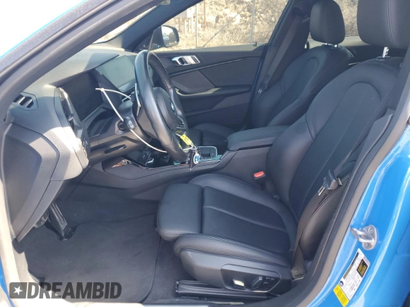 2021 BMW 2 Series 228i with VIN WBA53AK06M7J20167, listed as a Copart auction lot 44247265 with 25,470 mi miles and Salvage Title. Bid and sale history available at carsss.com. Image 7.