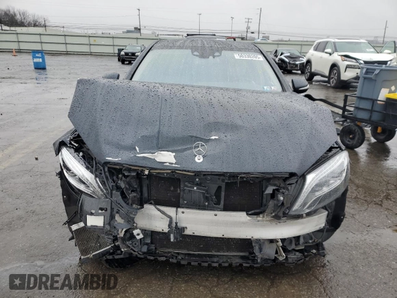 2017 Mercedes-Benz S 550 with VIN WDDUG8FB3HA327735, listed as a Copart auction lot 50330205 with 74,354 mi miles and Salvage Title. Bid and sale history available at carsss.com. Image 5.