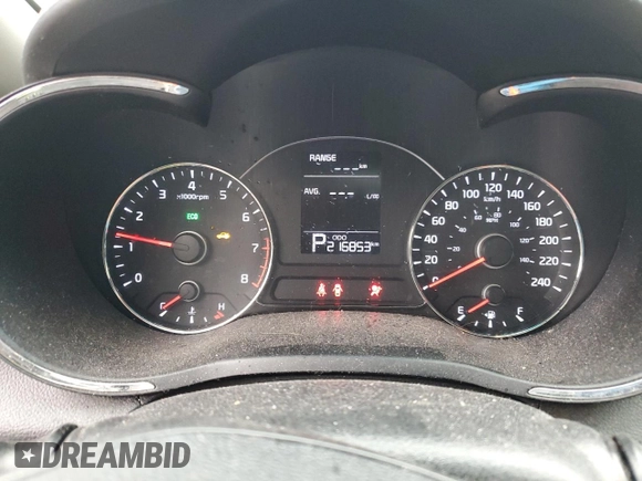 2014 Kia Forte LX with VIN KNAFX4A61E5189748, listed as a Copart auction lot 52330935 with 216,853 mi miles and Clean Title. Bid and sale history available at carsss.com. Image 9.