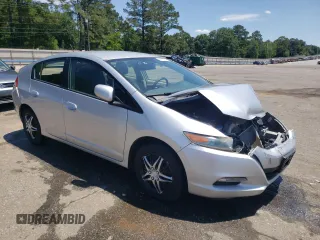 2010 Honda Insight LX with VIN JHMZE2H54AS038923, listed as a Copart auction lot 55747805 with 116,781 mi miles and Salvage title. Bid and sale history available at DreamBid. Image 4.