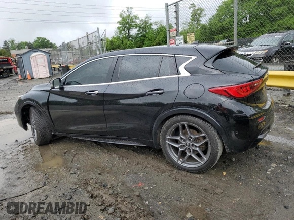 2017 Infiniti QX30 Sport with VIN SJKCH5CP1HA037086, listed as a Copart auction lot 53466314 with 68,899 mi miles and Salvage Title. Bid and sale history available at carsss.com. Image 2.