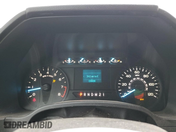 2018 Ford F-150 XL with VIN 1FTMF1CB3JKE19324, listed as a Copart auction lot 60817995 with Not provided miles and Salvage title. Bid and sale history available at DreamBid. Image 9.