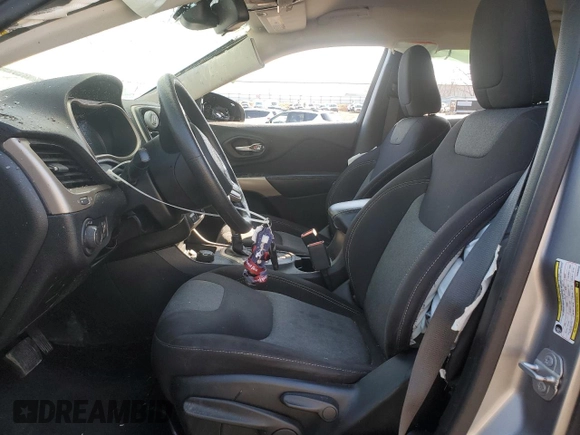 2017 Jeep Cherokee Sport with VIN 1C4PJMAB7HW630500, listed as a Copart auction lot 50075905 with 103,623 mi miles and Clean Title. Bid and sale history available at carsss.com. Image 7.