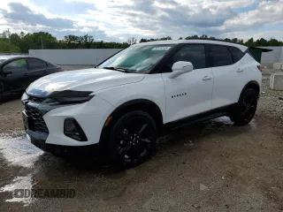 2019 Chevrolet Blazer RS with VIN 3GNKBERS1KS633923, listed as a Copart auction lot 56119185 with 121,190 mi miles and Salvage title. Bid and sale history available at DreamBid. Image 1.