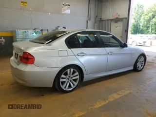 2006 BMW 3 Series 325i with VIN WBAVB13546KR64463, listed as a Copart auction lot 55765055 with 236,997 mi miles and Salvage title. Bid and sale history available at DreamBid. Image 3.