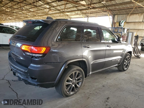 2017 Jeep Grand Cherokee Limited with VIN 1C4RJFBG6HC647157, listed as a Copart auction lot 47461885 with 70,347 mi miles and Salvage Title. Bid and sale history available at carsss.com. Image 3.