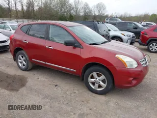 2012 Nissan Rogue S with VIN JN8AS5MT2CW259854, listed as a IAAI auction lot 41956973 with 100,910 mi miles. Bid and sale history available at carsss.com. Image 1.