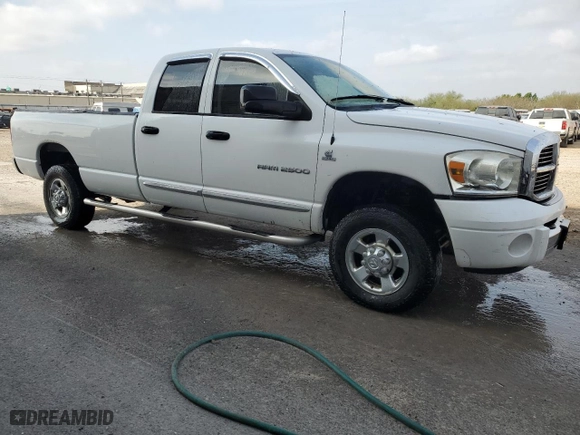 2006 Dodge Ram 2500 SLT with VIN 1D7KS28CX6J204567, listed as a Copart auction lot 45047595 with 365,425 mi miles and Clean Title. Bid and sale history available at carsss.com. Image 4.