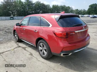 2019 Acura MDX with VIN 5J8YD4H34KL030165, listed as a Copart auction lot 62636695 with 64,753 mi miles and Salvage title. Bid and sale history available at DreamBid. Image 2.