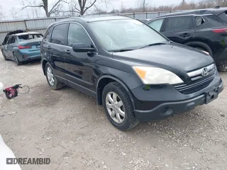 2007 Honda CR-V EX-L with VIN JHLRE48717C100864, listed as a IAAI auction lot 41728896 with 214,030 mi miles. Bid and sale history available at carsss.com. Image 1.