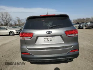 2016 Kia Sorento LX with VIN 5XYPGDA51GG131048, listed as a Copart auction lot 48734345 with 92,032 mi miles and Salvage Title. Bid and sale history available at carsss.com. Image 6.