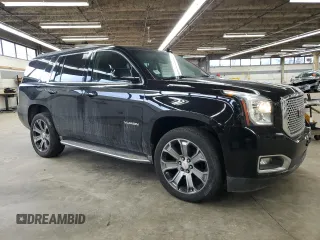 2016 GMC Yukon SLE with VIN 1GKS2AKCXGR417992, listed as a Copart auction lot 46718655 with 116,830 mi miles and Salvage Title. Bid and sale history available at carsss.com. Image 4.