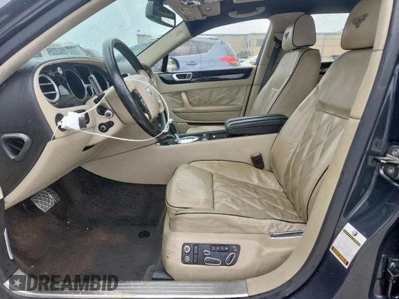 2013 Bentley Flying Spur with VIN SCBBP9ZA4DC081659, listed as a Copart auction lot 63786865 with Not provided miles and Clean title. Bid and sale history available at DreamBid. Image 7.