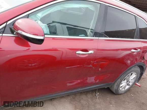 2019 Kia Sorento L with VIN 5XYPG4A37KG465964, listed as a IAAI auction lot 41346205 with 120,594 mi miles. Bid and sale history available at carsss.com. Image 15.